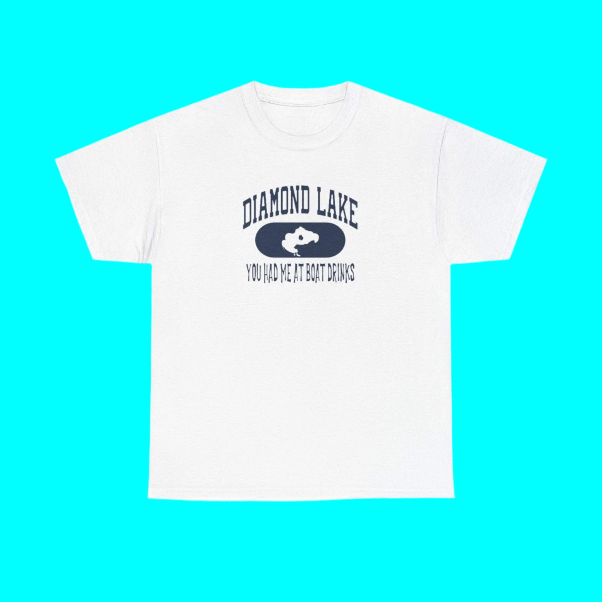 Diamond Lake Boat Drinks Tee