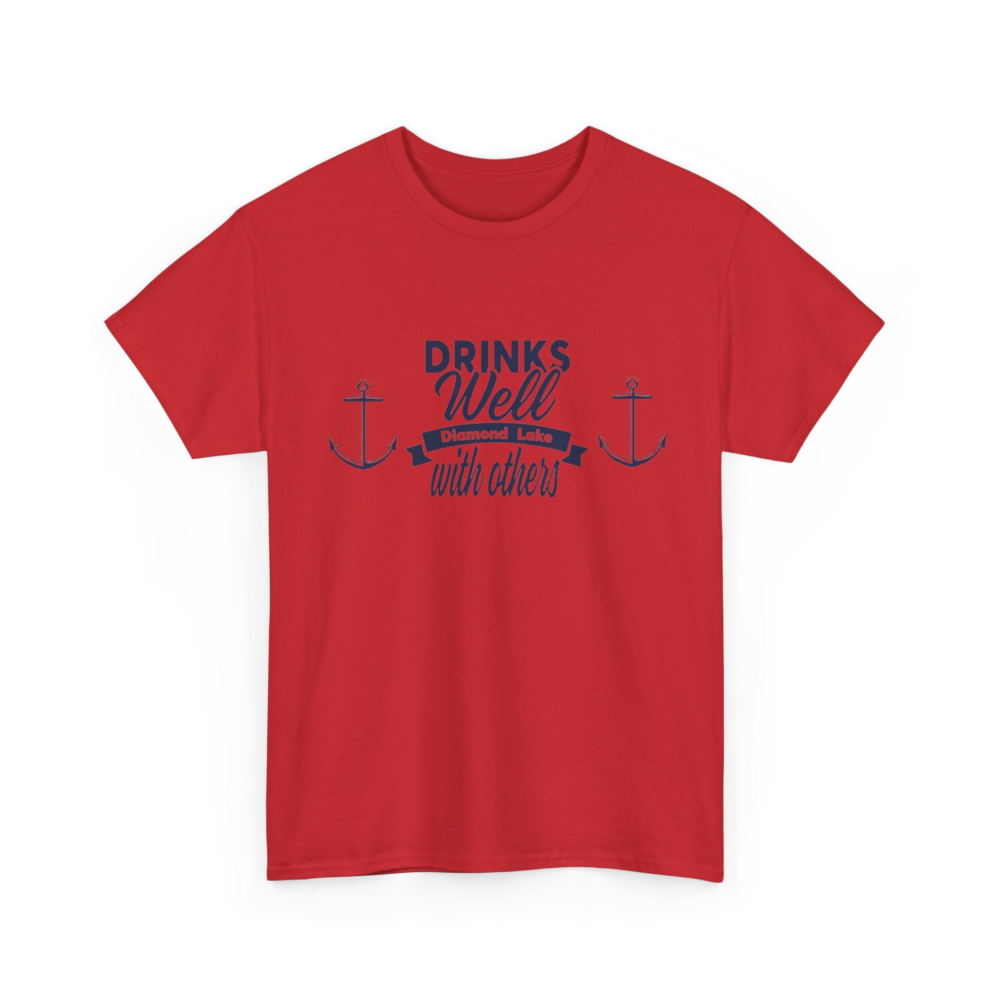 Drinks Well with Others- Diamond Lake T-Shirt