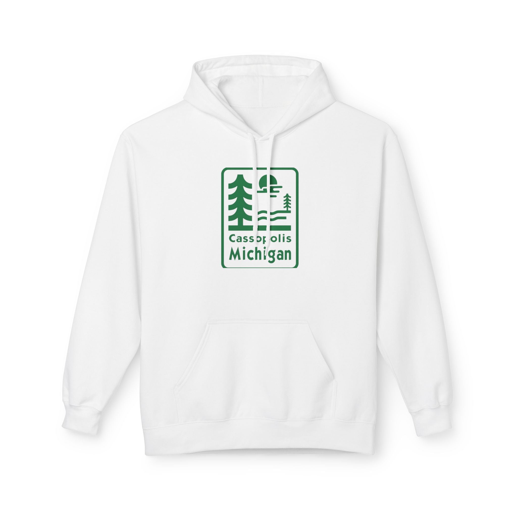 Cassopolis Michigan Outdoor Logo Hoodie