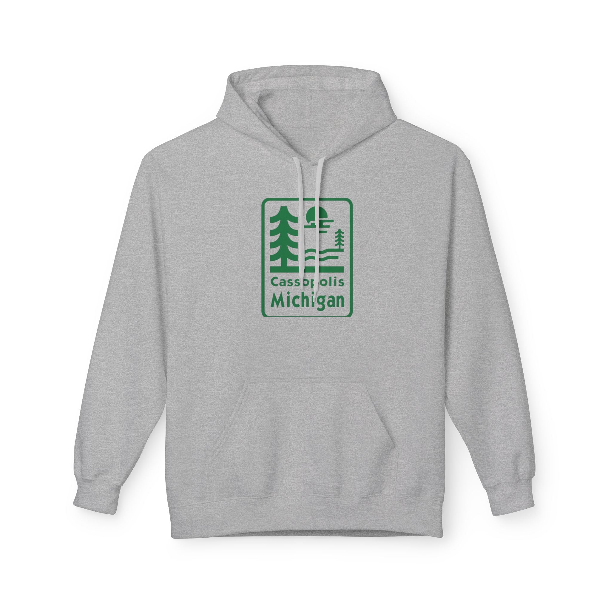 Cassopolis Michigan Outdoor Logo Hoodie