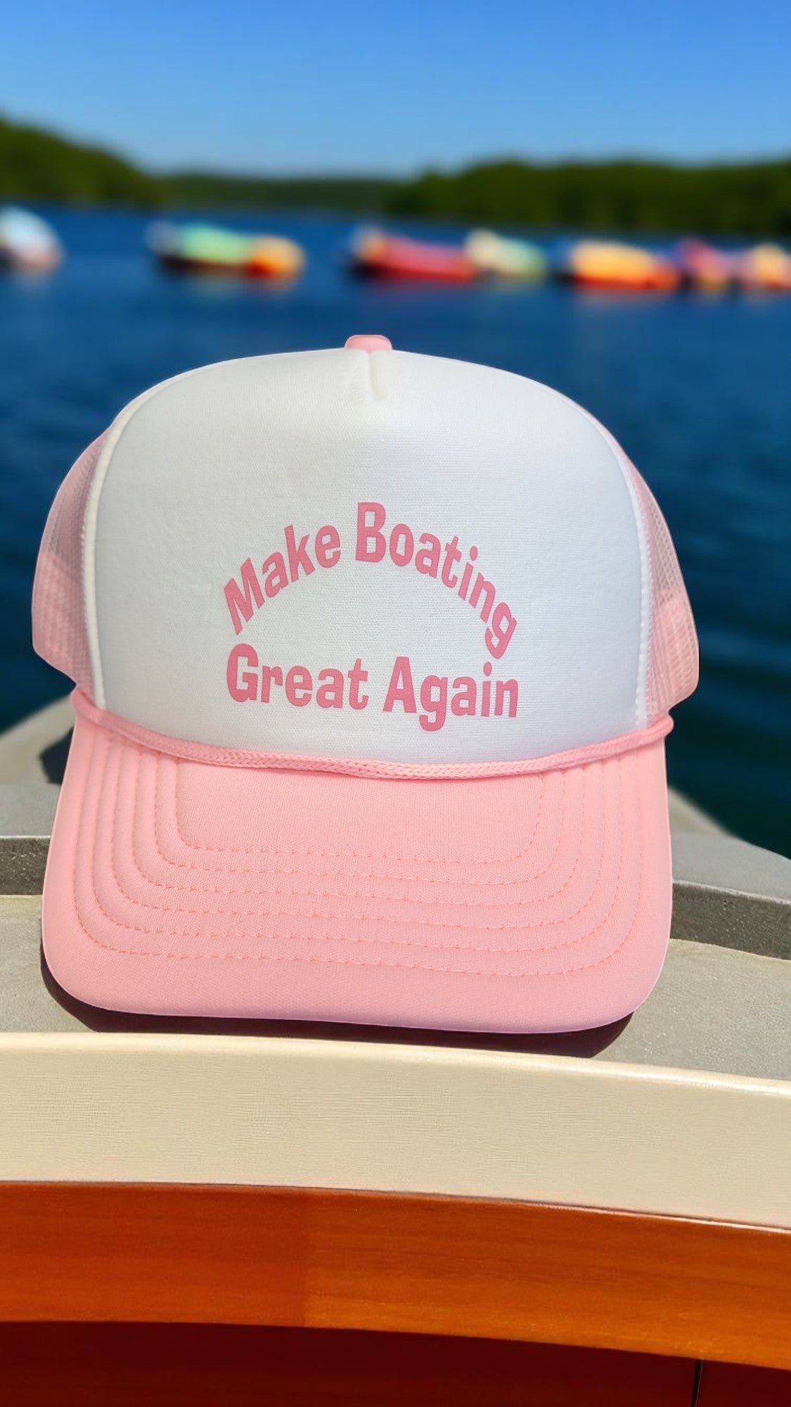 Make Boating Great Again Foam Trucker Hat