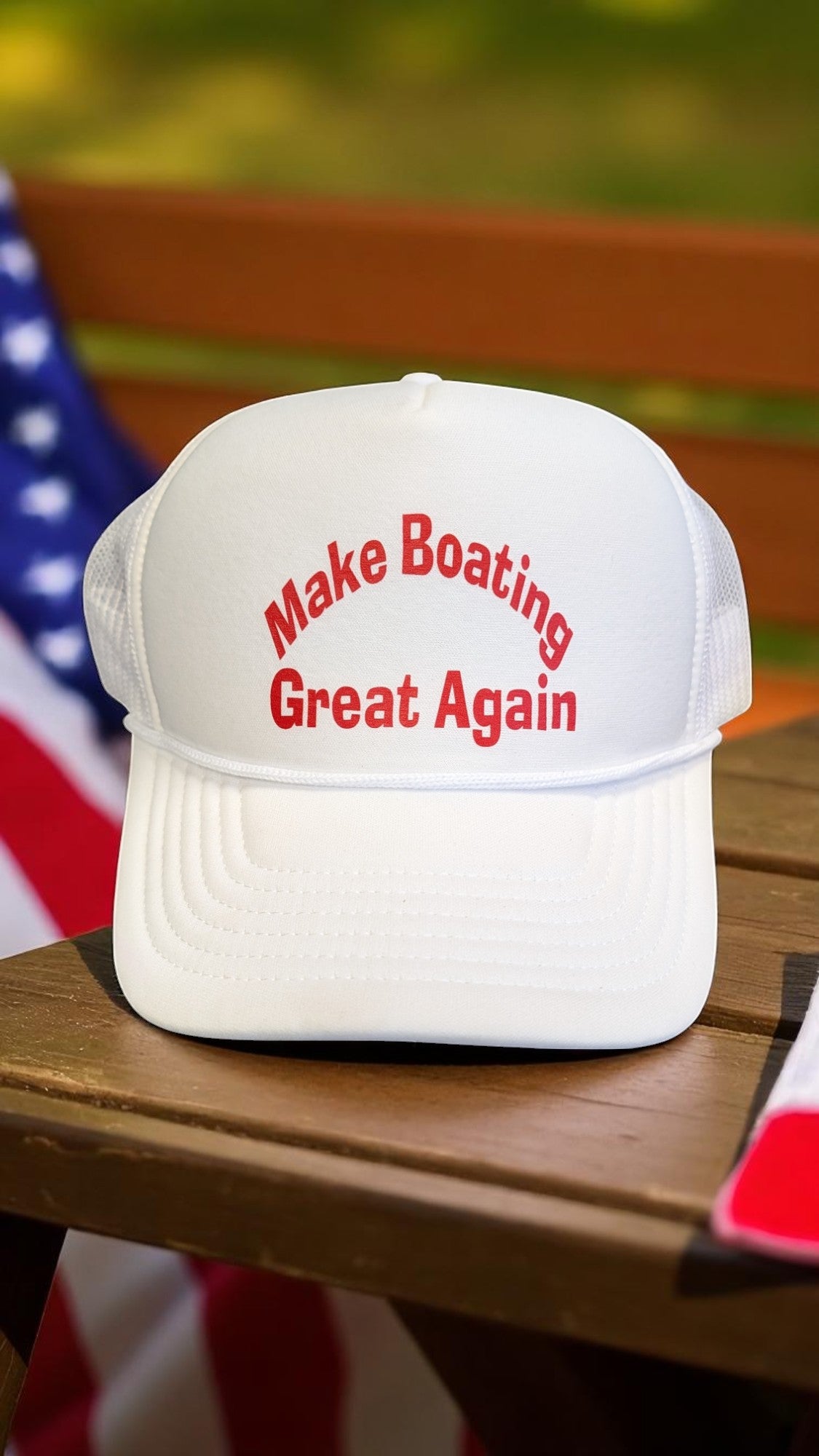 Make Boating Great Again Foam Trucker Hat