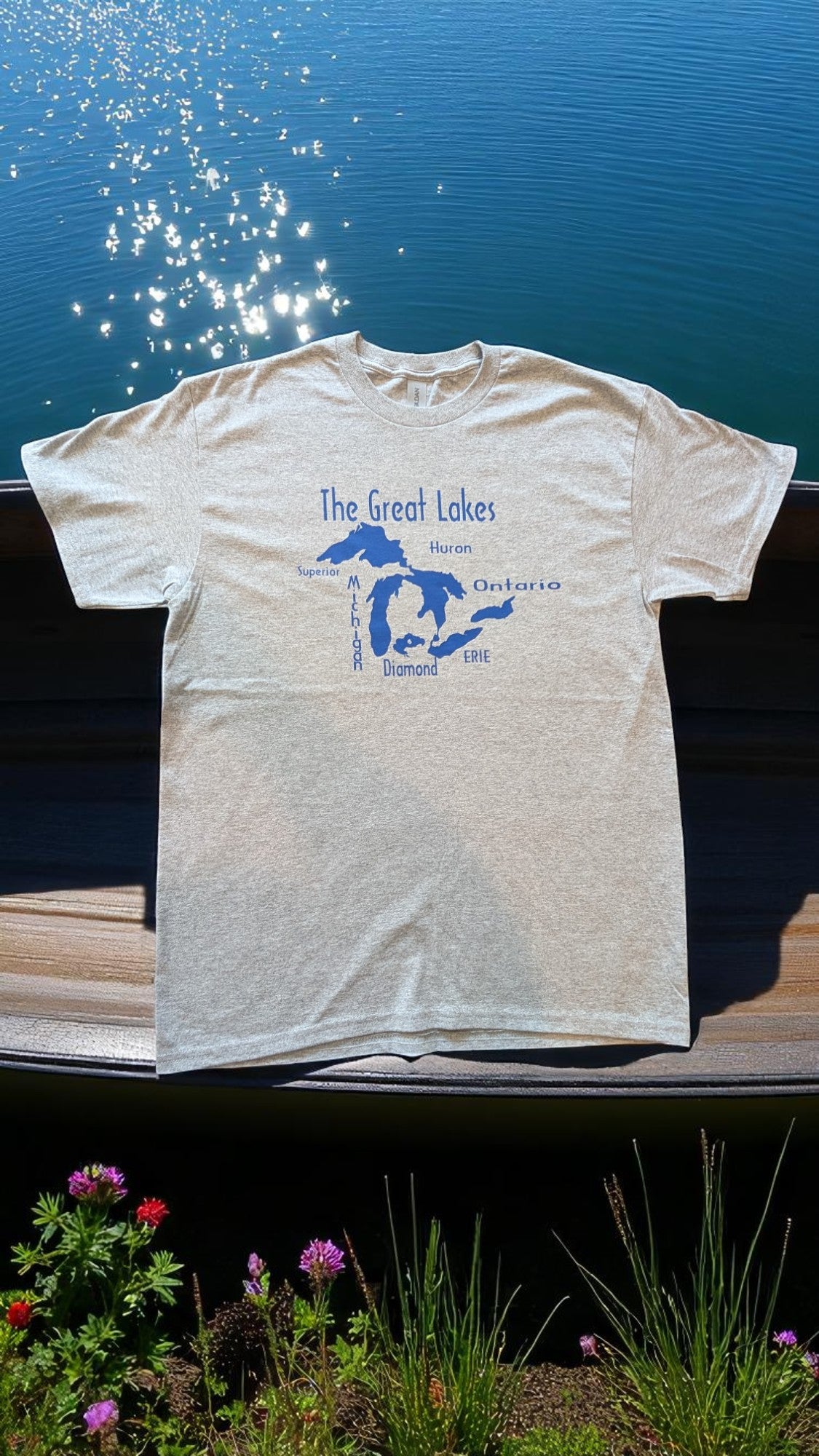 The Great Lake - Diamond Lake T-Shirt