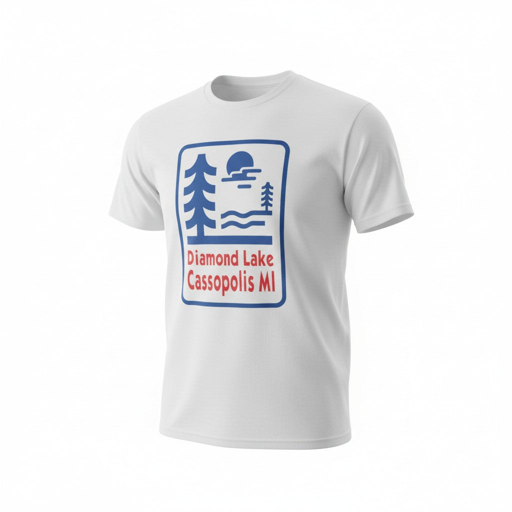 Diamond Lake Cassopolis Michigan T-Shirt