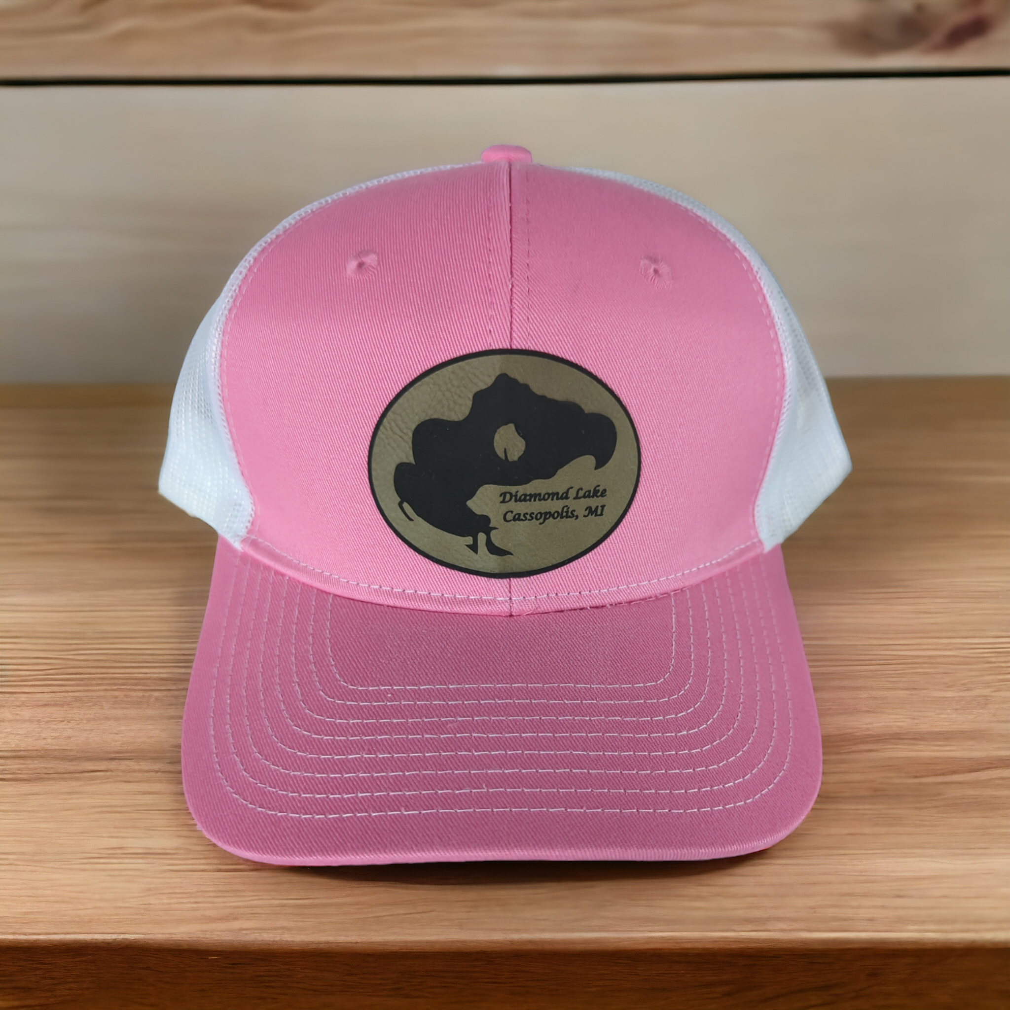 Diamond Lake Snapback Trucker Hat