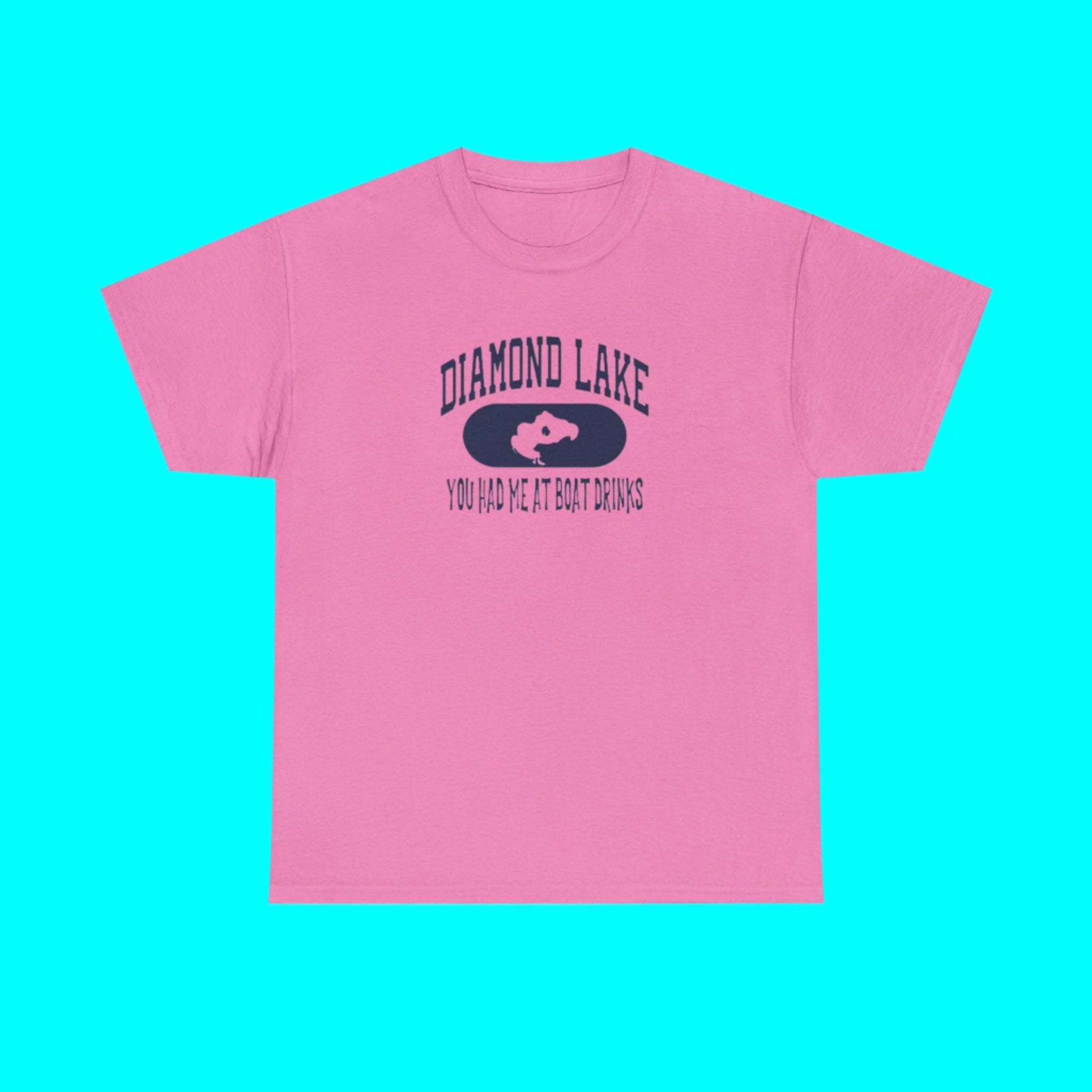 Diamond Lake Boat Drinks Tee