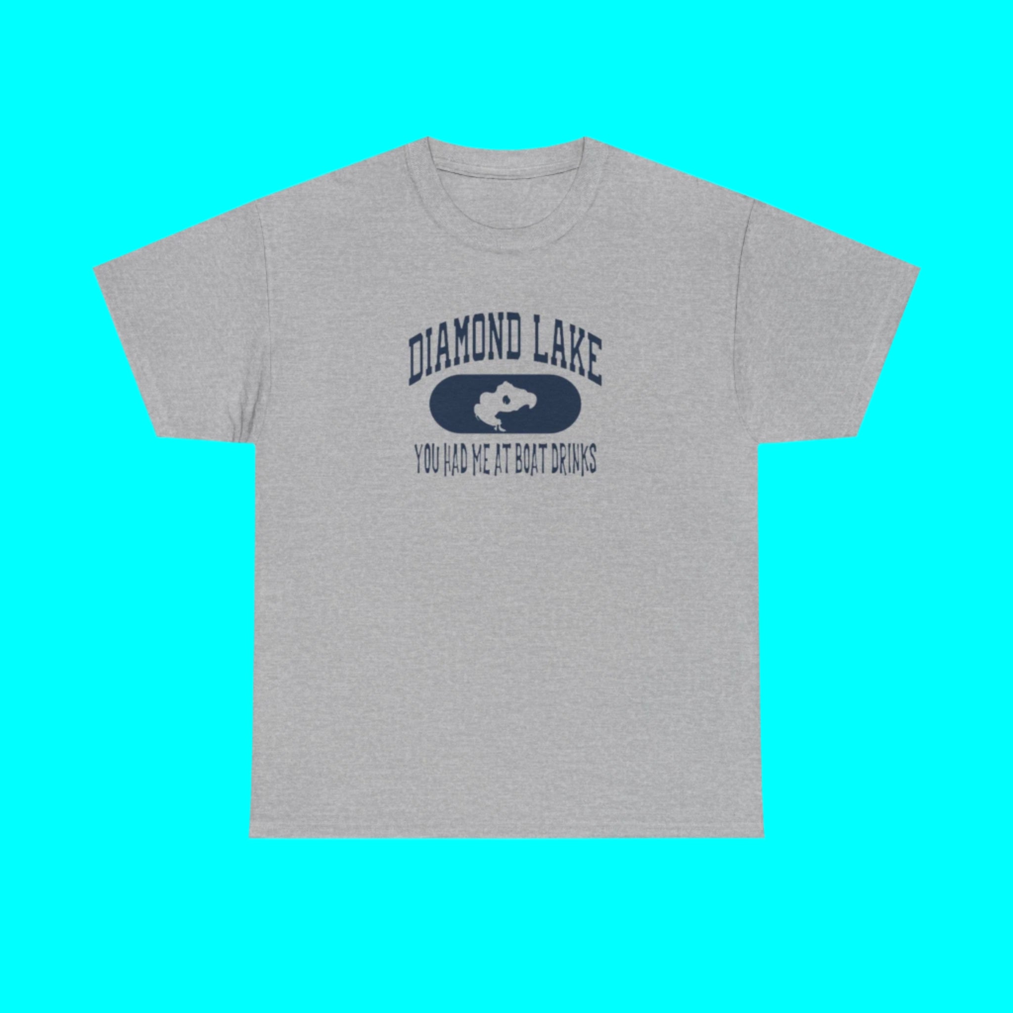 Diamond Lake Boat Drinks Tee