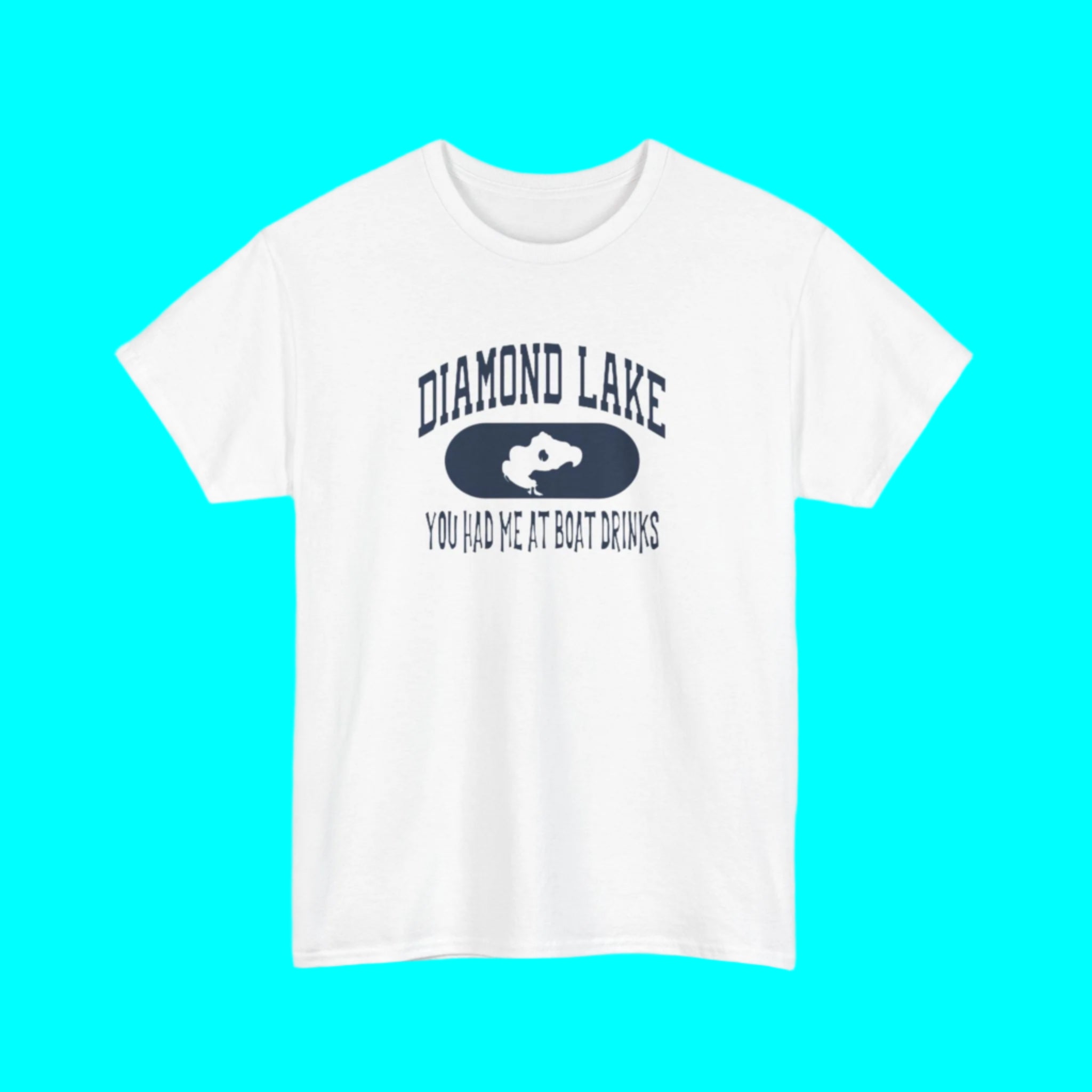 Diamond Lake Boat Drinks Tee