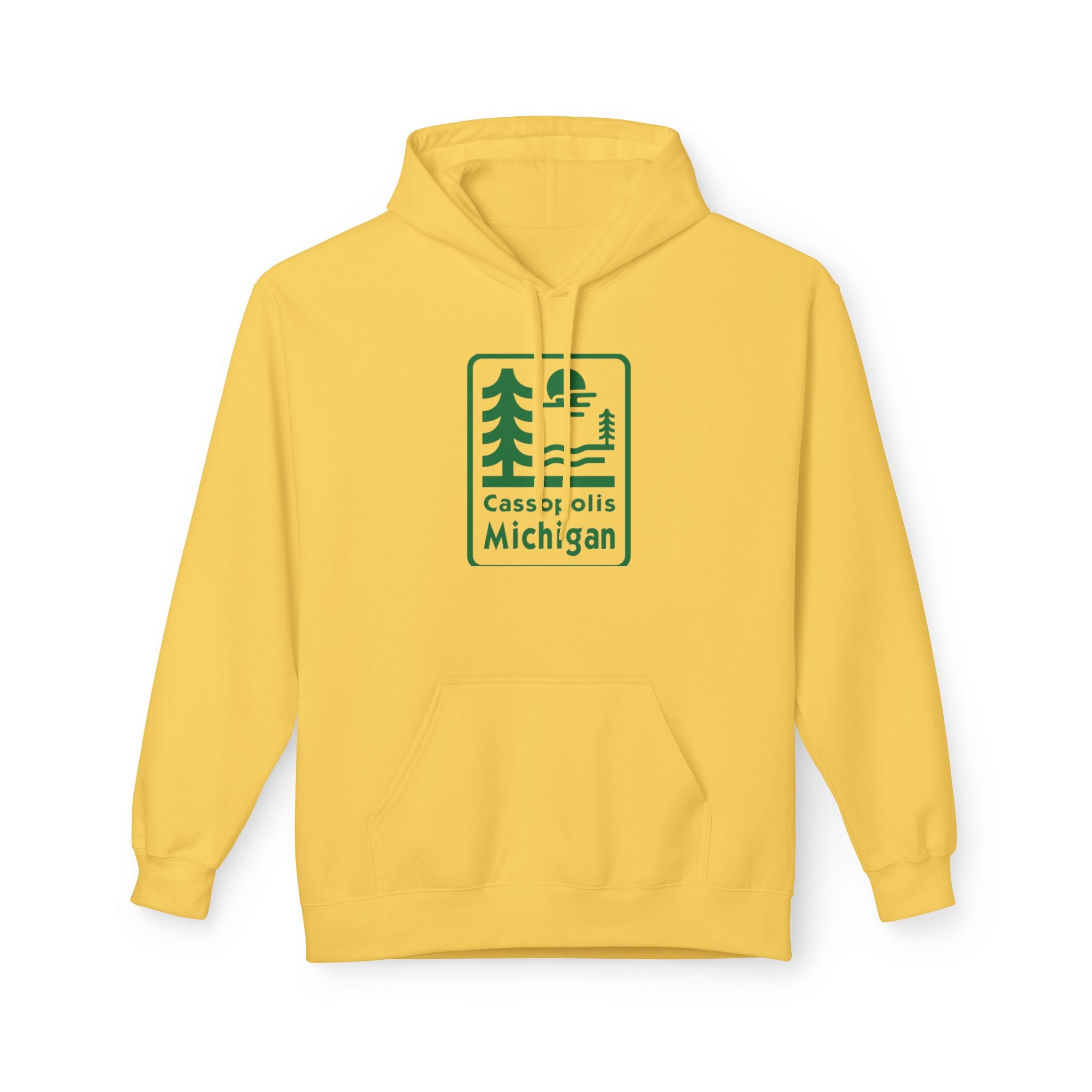 Cassopolis Michigan Outdoor Logo Hoodie