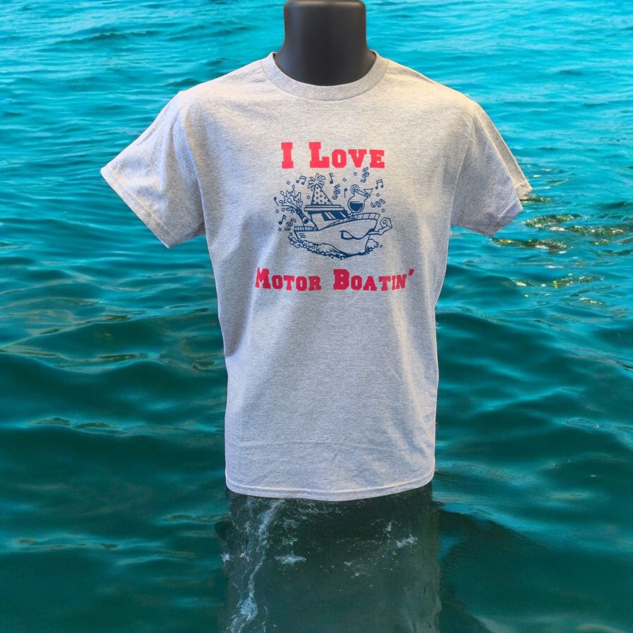 I Love Motor Boatin' Unisex Tee - Perfect for Boating Enthusiasts