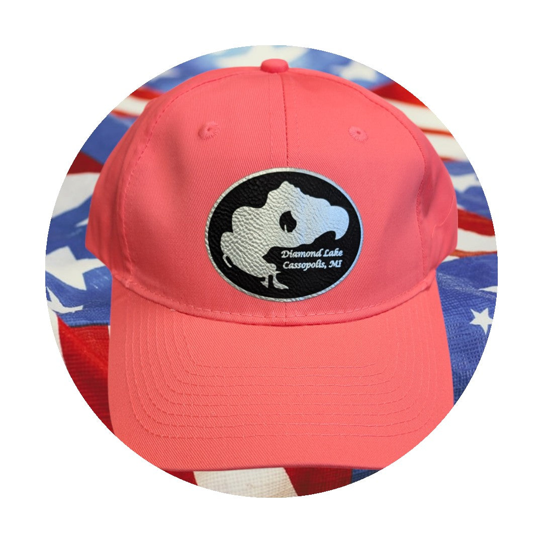 Diamond Lake Hat with Black / Silver Logo