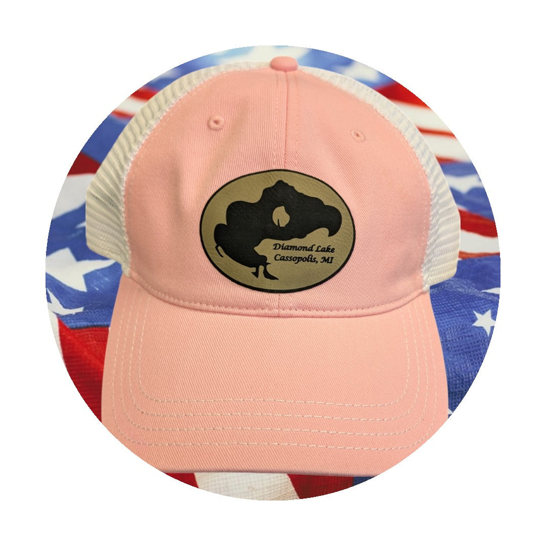 Diamond Lake Trucker Hat- (unstructured)