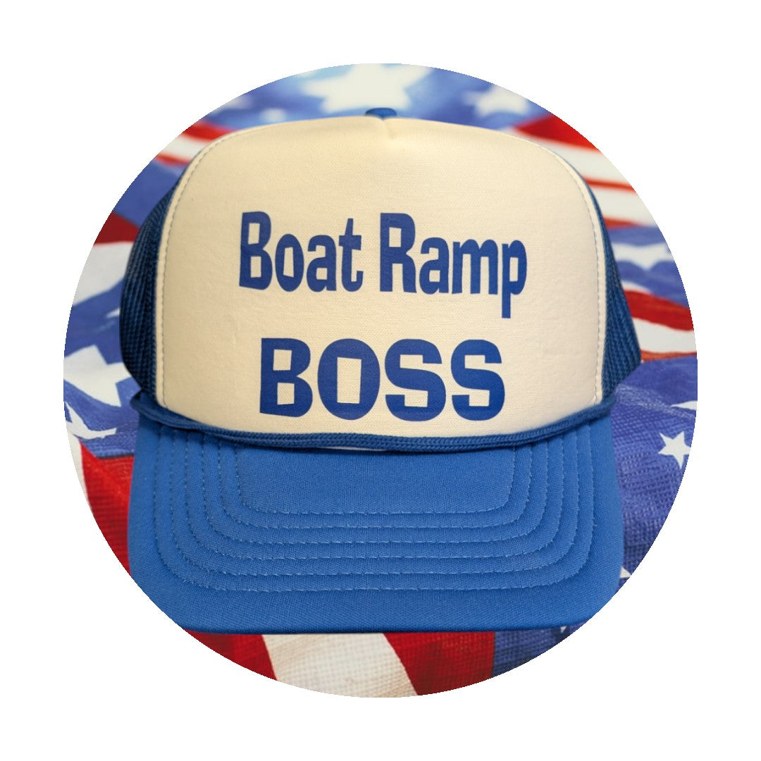 Boat Ramp Boss Foam Trucker Hat