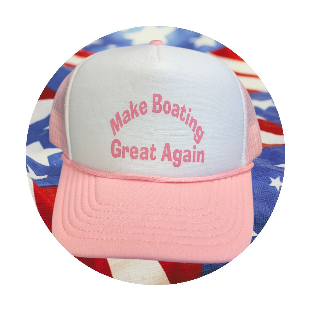 Make Boating Great Again Foam Trucker Hat