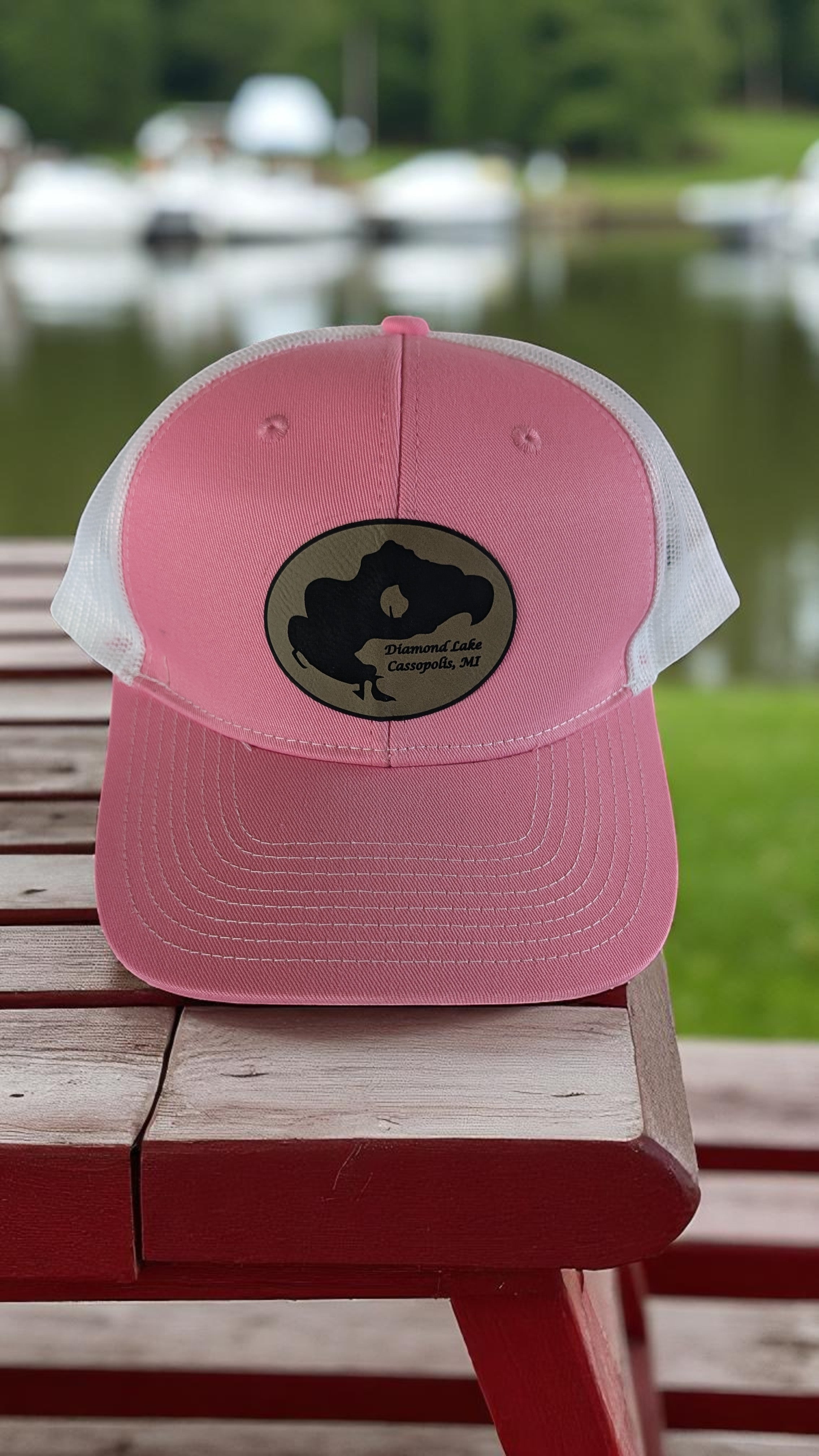 Diamond Lake Trucker Hat Structured