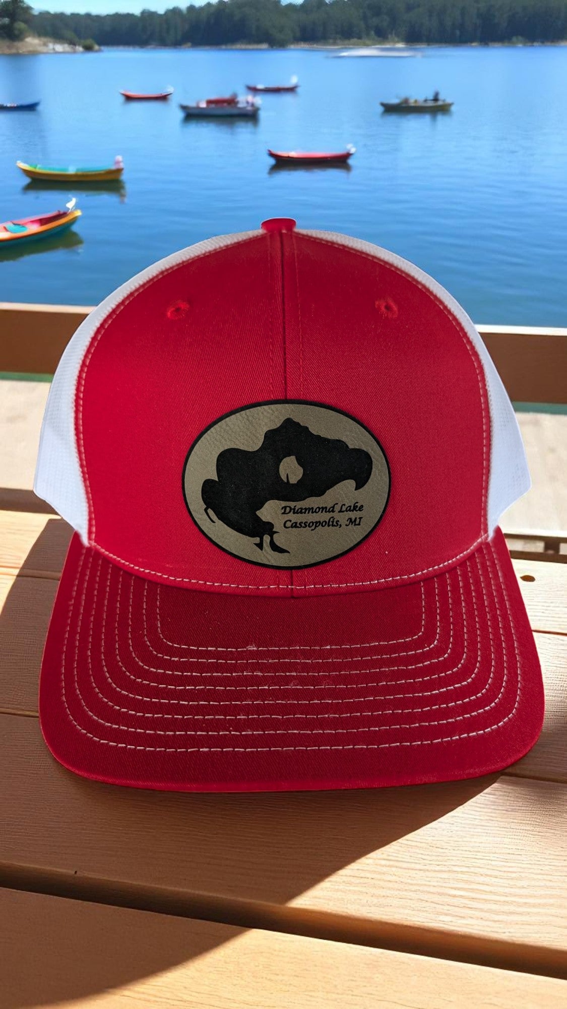 Diamond Lake Trucker Hat Structured