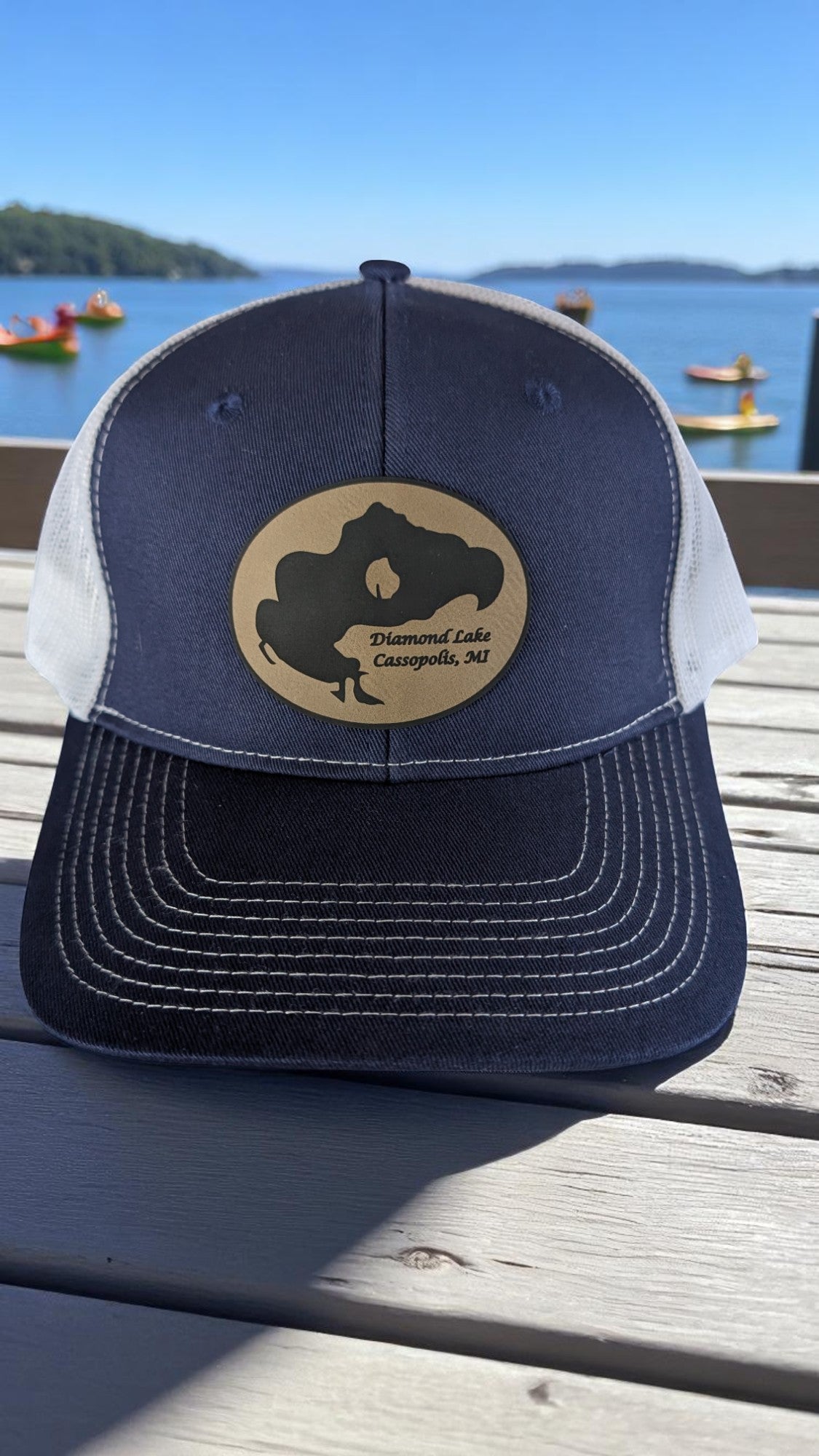 Diamond Lake Trucker Hat Structured